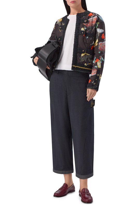 Шерстяные брюки Undercover UC2E1508-6 Серый  UC2E1508-6 Фото 2