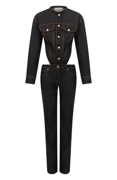 Женский джинсовый комбинезон ALEXANDER MCQUEEN, арт. 747986/QMACD