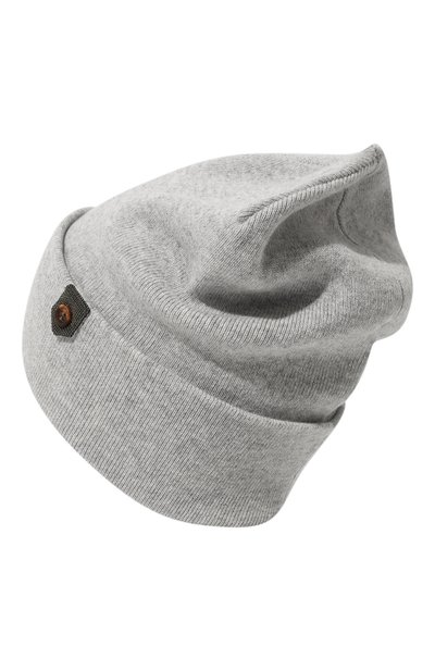 Кашемировая шапка BRUNELLO CUCINELLI светло-серого цвета по цене 75100 руб., арт. M12135689P, фото 3 Кашемировая шапка BRUNELLO CUCINELLI, арт. M12135689P, фото 3