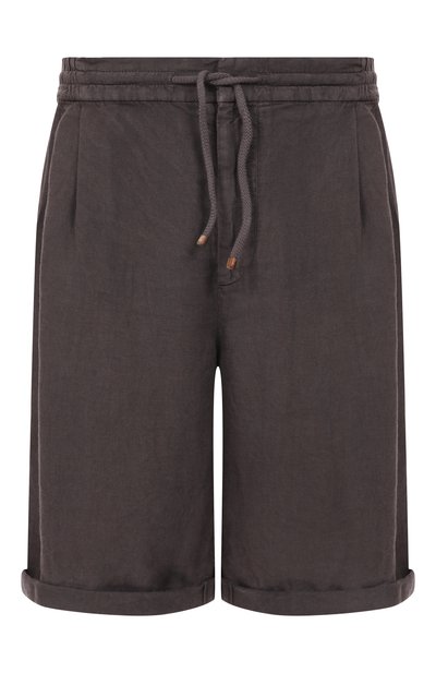 Мужские льняные шорты BRUNELLO CUCINELLI, арт. M243DU0020