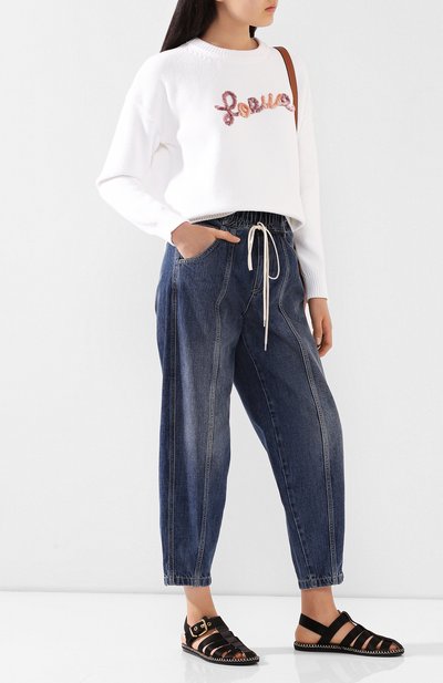 Хлопковый свитер LOEWE, арт. S540333X77, фото 2