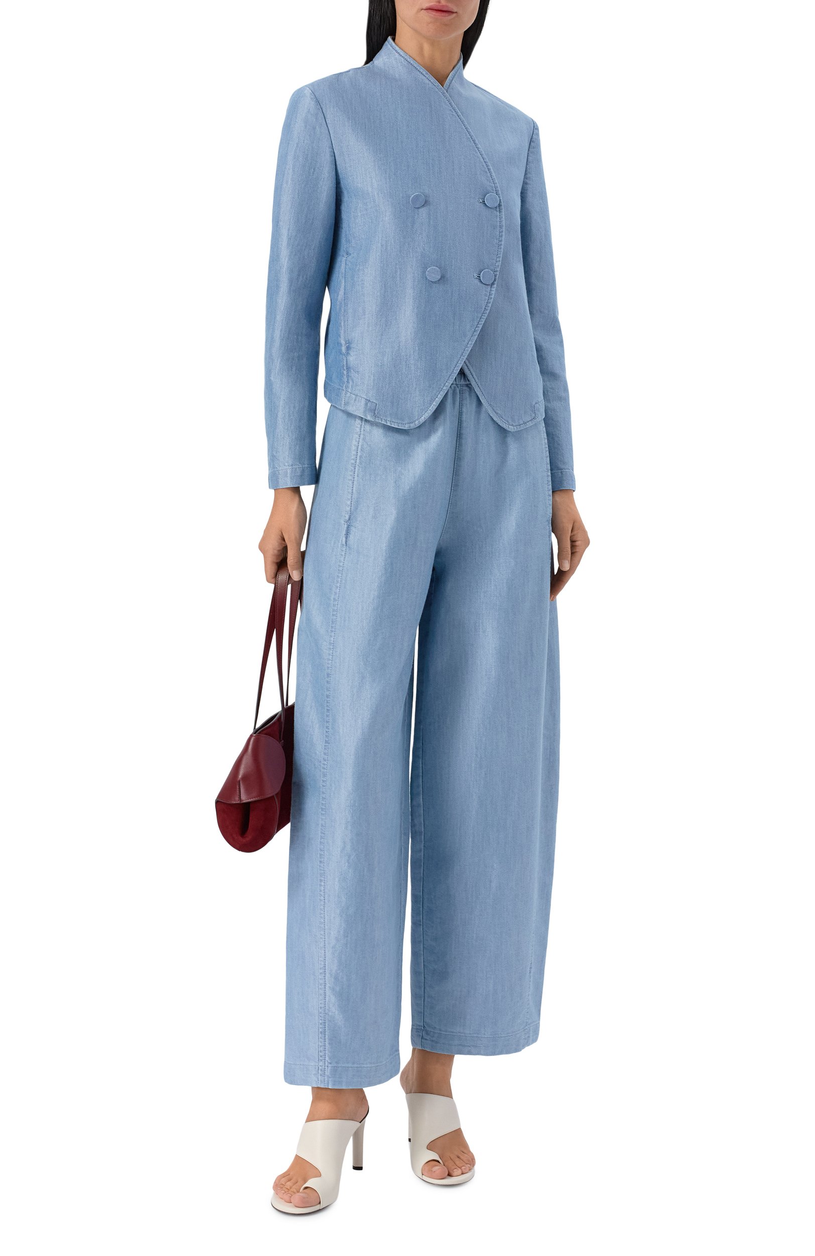 Джинсовый жакет EMPORIO ARMANI, арт. EW004805/AF26173, фото 2