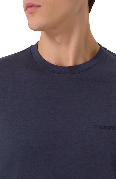 Футболка из шелка и хлопка COLOMBO, арт. TS00412/M0146-U, фото 5