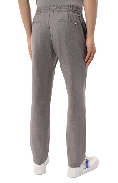 Шерстяные брюки ZILLI серого цвета по цене 106500 руб., арт. CP201BM0201VZP000, фото 4 Шерстяные брюки ZILLI, арт. CP201BM0201VZP000, фото 4