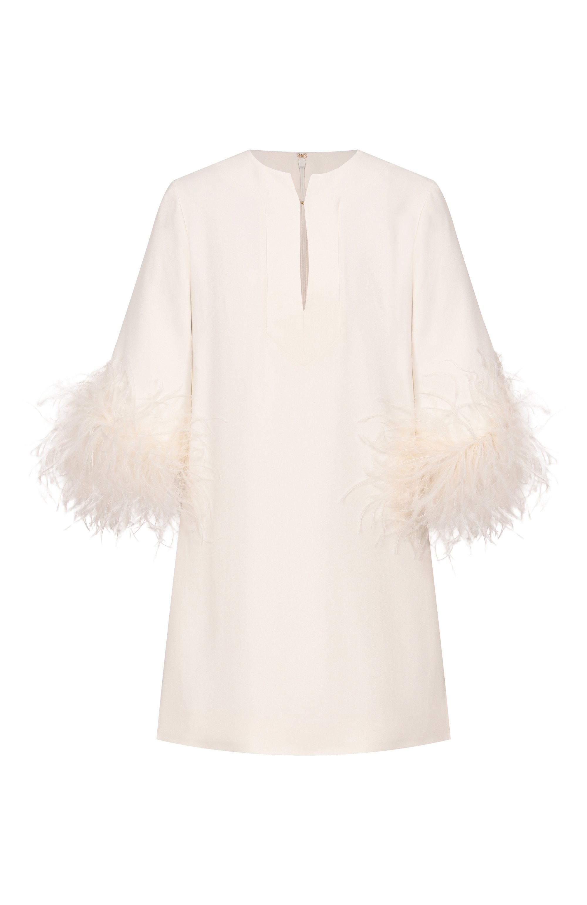 Топ с о тделкой перьями ELIE SAAB, арт. T0292ERC26/CD023, фото 1