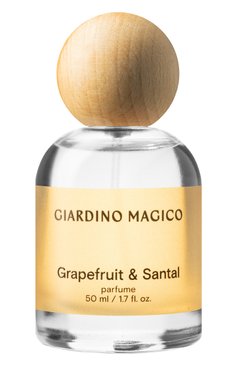 Парфюмерная вода grapefruit & santal (50ml) GIARDINO MAGICO бесцветного цвета, арт. 4640200320049 | Фото 1 (Региональные ограничения белый список (Axapta Mercury): Не проставлено; Тип продукта - парфюмерия: Парфюмерная вода; Ограничения доставки: flammable)