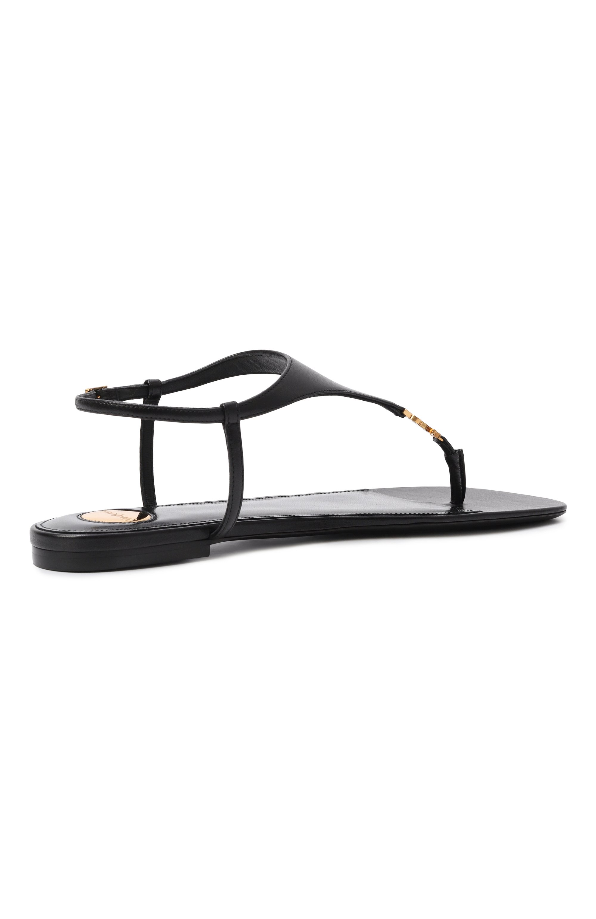 Кожаные сандалии cassandra SAINT LAURENT, арт. 841570/AADF0, фото 5