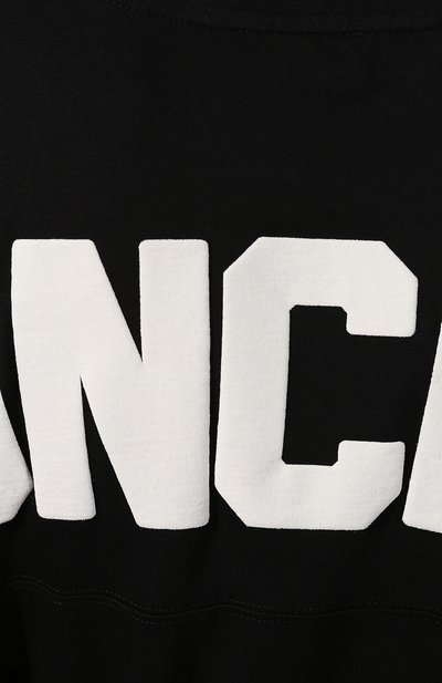 Хлопковое платье MONCLER черного цвета по цене 30600 руб., арт. E2-093-85523-50-V8060, фото 5 Хлопковое платье MONCLER, арт. E2-093-85523-50-V8060, фото 5