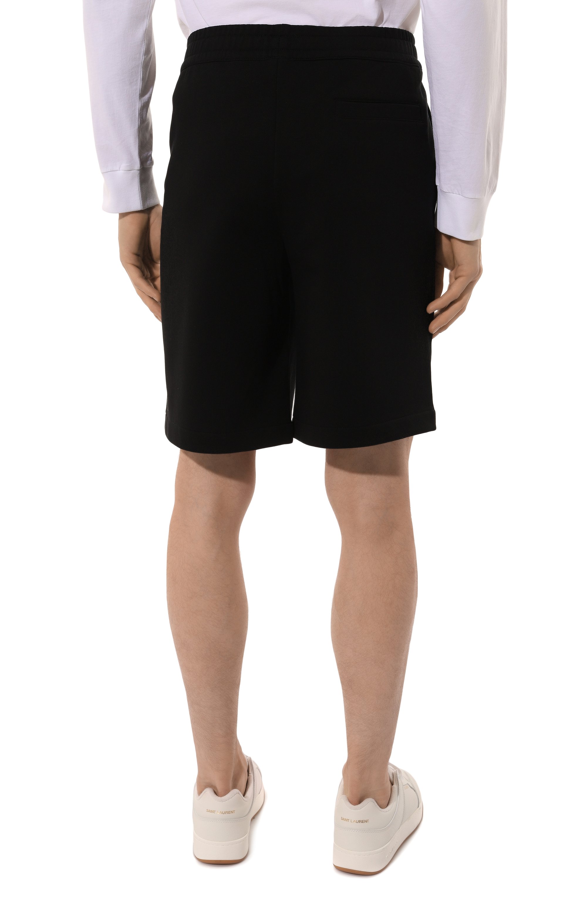 Хлопковые шорты BURBERRY, арт. 8096361, фото 4