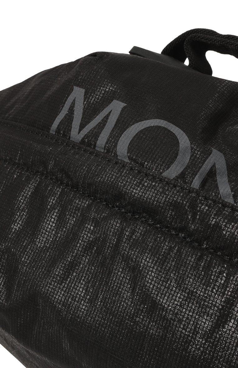 Мужская текстильная поясная-сумка MONCLER черного цвета, арт. I2-09A-5M00004-M3409 | Фото 3 (Размер: medium; Материал: Текстиль; Ремень/цепочка: На ремешке; Случай: Повседневный)