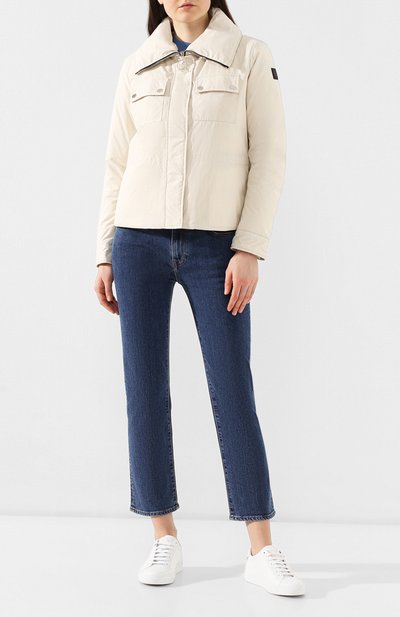 Пуховая куртка BELSTAFF светло-серого цвета по цене 42600 руб., арт. 72050499/C50N0518, фото 2 Пуховая куртка BELSTAFF, арт. 72050499/C50N0518, фото 2
