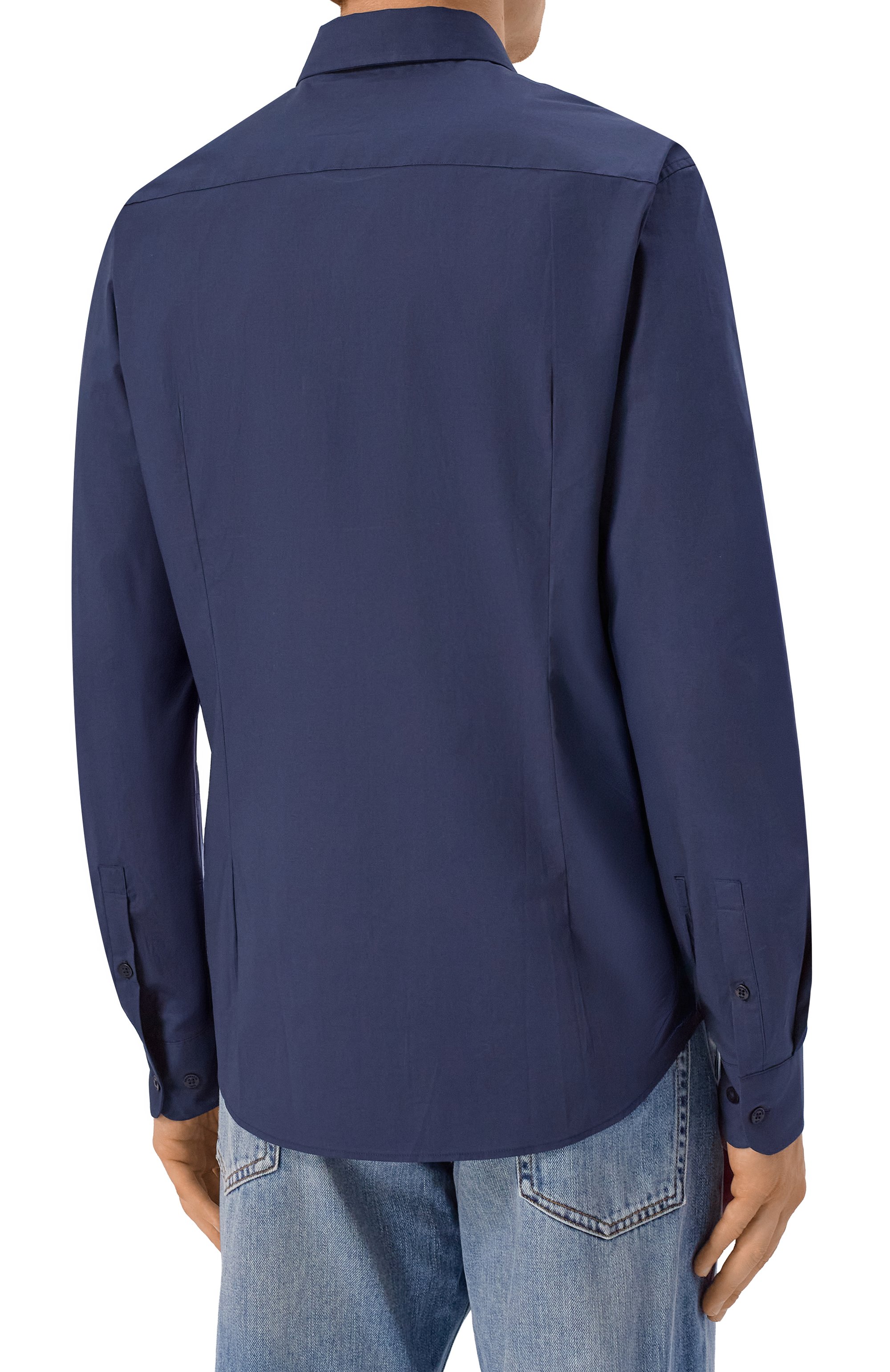 Хлопковая рубашка TRUSSARDI, арт. 5004N000052N, фото 4