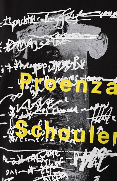 Хлопковая футболка PROENZA SCHOULER, арт. WL1934098-JCP110, фото 5