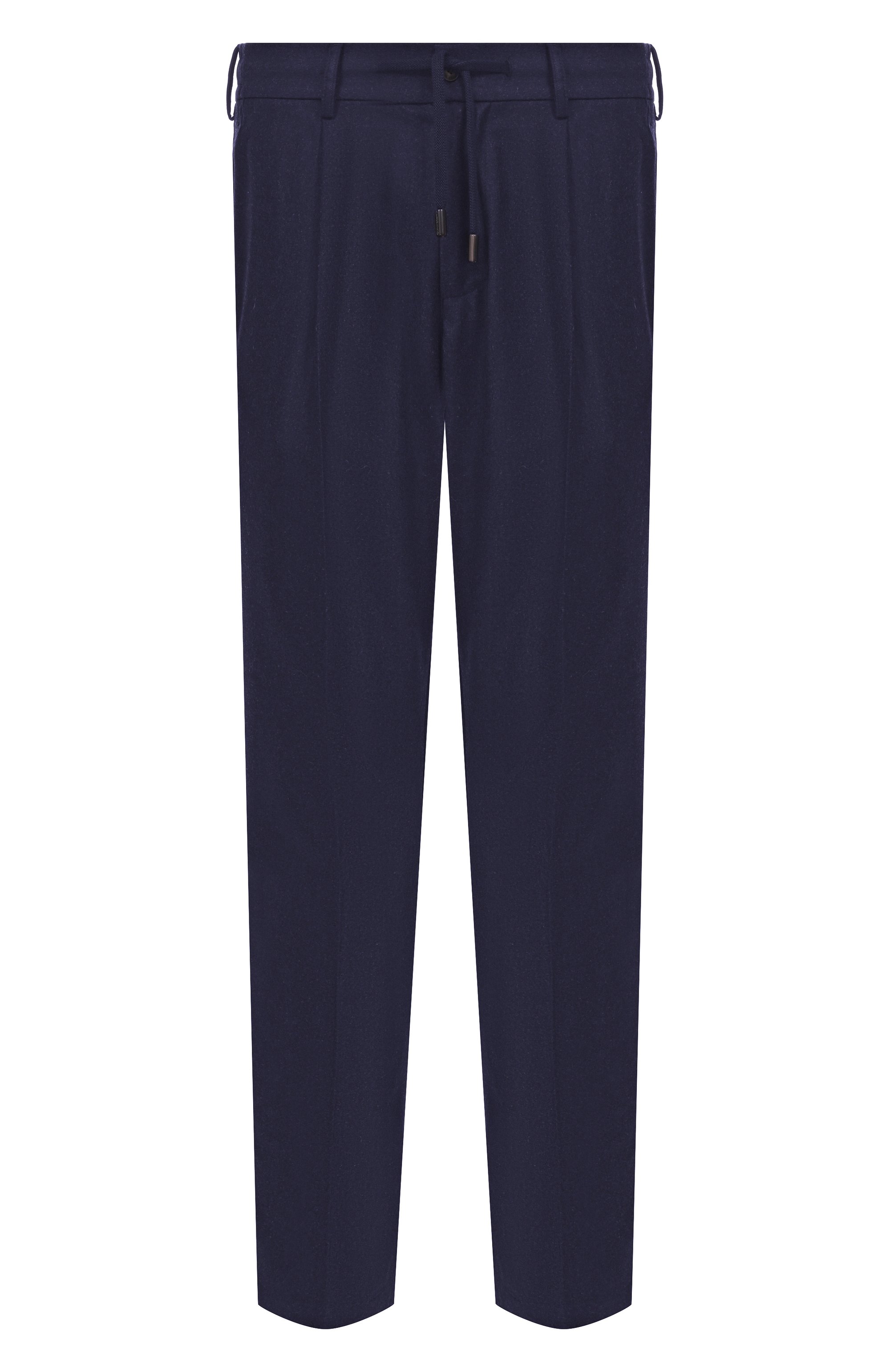 Брюки из шерсти и кашемира CAPOBIANCO темно-синего цвета по цене 72950 руб., арт. 19M808.FA00., фото 1 Брюки из шерсти и кашемира CAPOBIANCO, арт. 19M808.FA00., фото 1