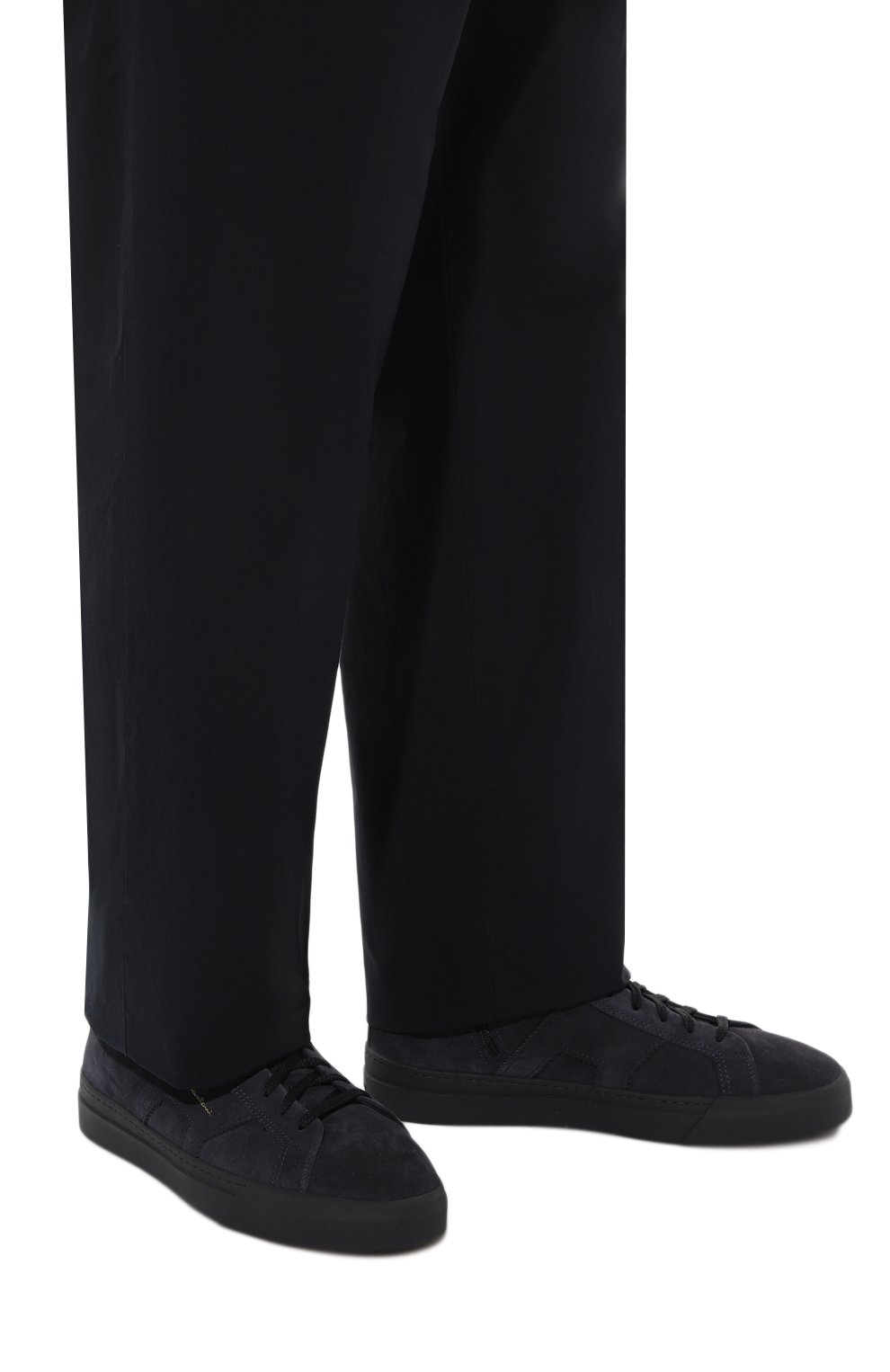 Замшевые кеды gloria SANTONI, арт. MBGG219330CNPSEY, фото 3