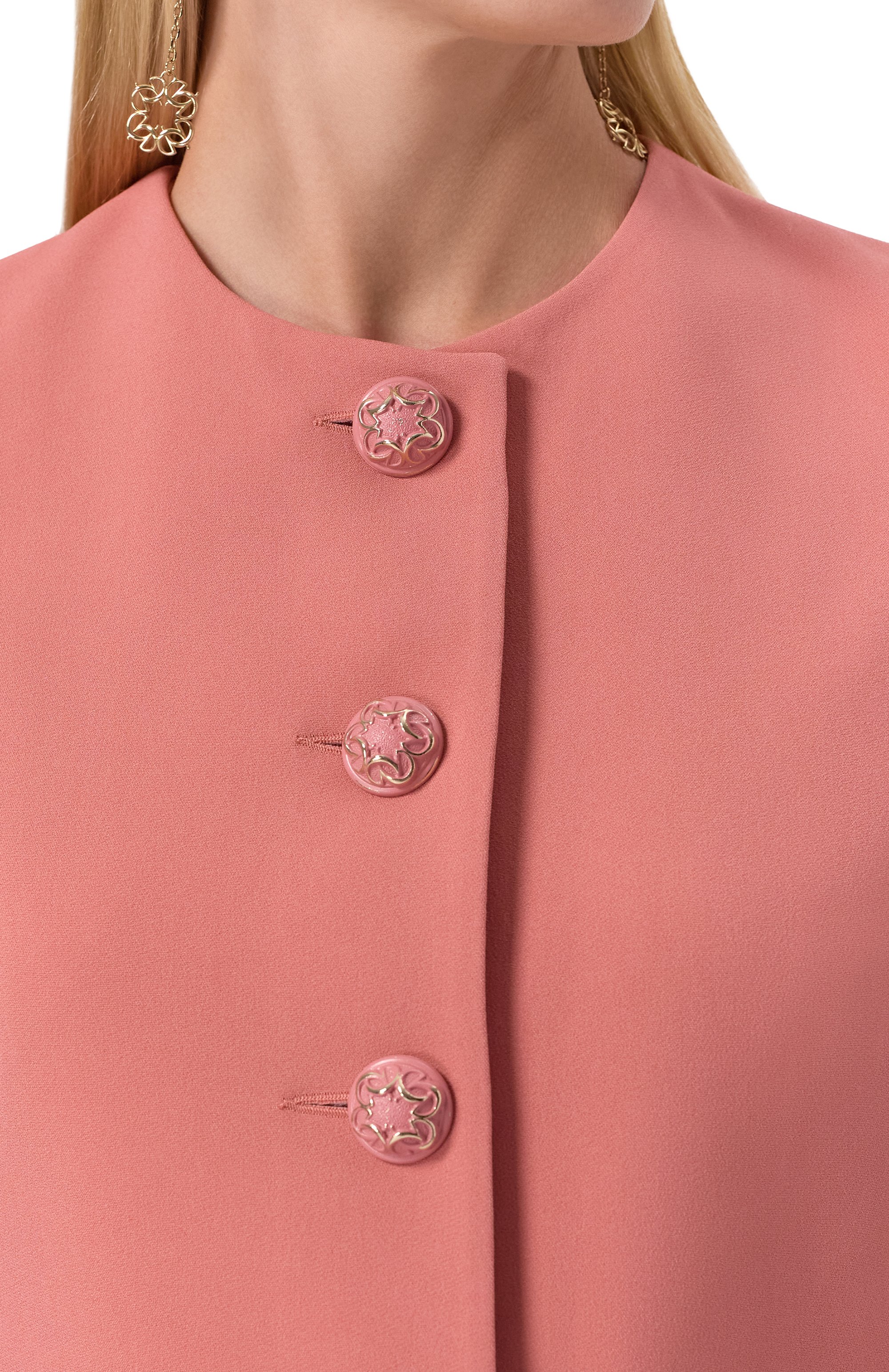 Жакет из шелка и вискозы ELIE SAAB, арт. J0001, фото 5