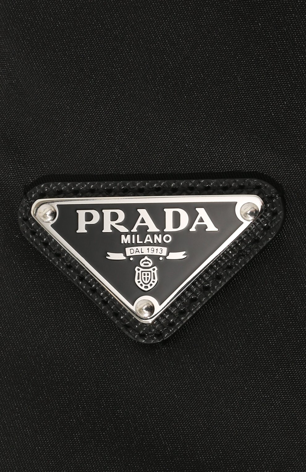 Галстук PRADA черного цвета по цене 32500 руб., арт. UCR77-1WQ8-F0002-202, фото 4 Галстук PRADA, арт. UCR77-1WQ8-F0002-202, фото 4