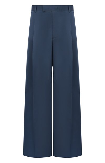 Мужские брюки из хлопка и шелка JIL SANDER, арт. J22KA0327/J45266