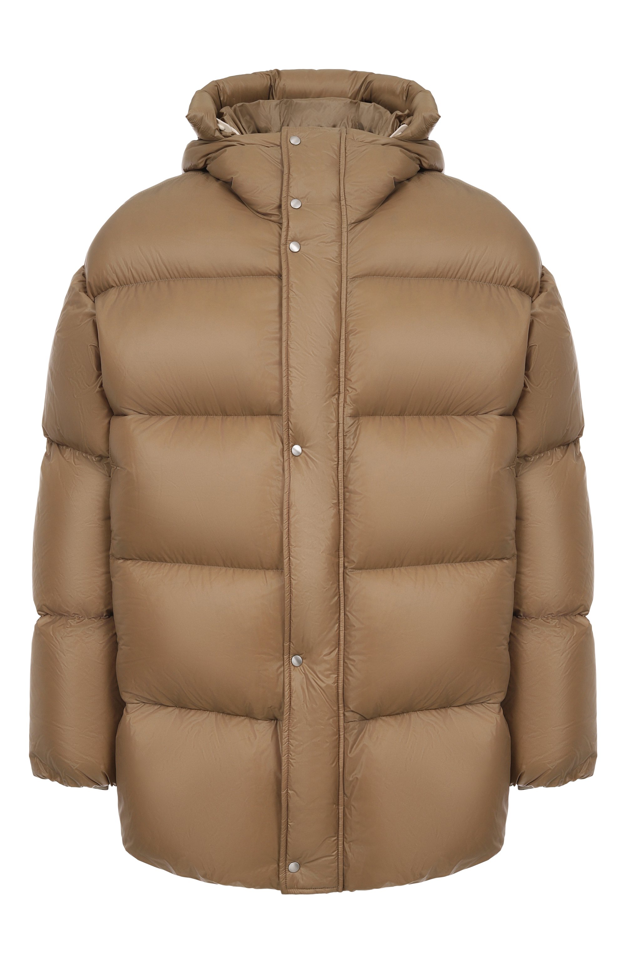 Пуховик JIL SANDER темно-бежевого цвета по цене 393000 руб., арт. J47AF0158-J70007, фото 1 Пуховик JIL SANDER, арт. J47AF0158-J70007, фото 1