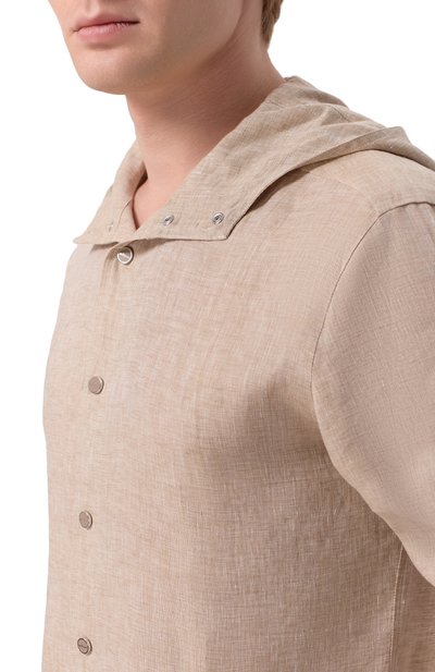Льняная рубашка KITON, арт. UMCMARH09613, фото 5