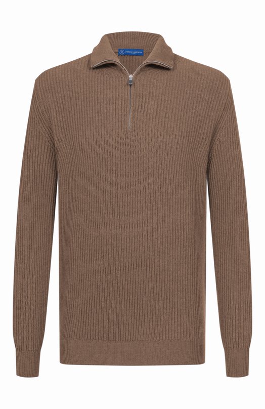 Шерстяной свитер Andrea Campagna M5625-6141 Бежевый M5625-6141