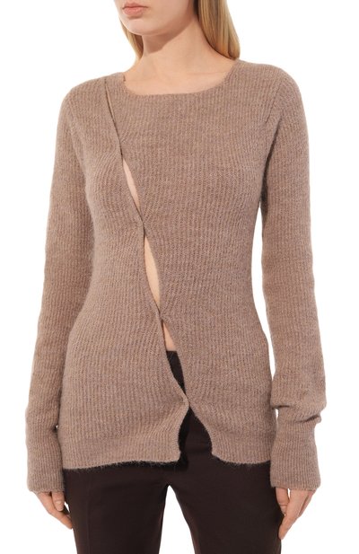 Кардиган JACQUEMUS, арт. 22H202KN002/2085LIGHTBEIGE, фото 3