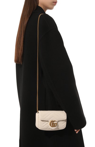 Сумка gg marmont super mini GUCCI, арт. 476433 DTDCT, фото 2