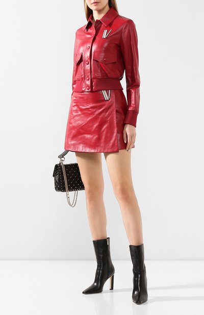 Кожаные ботильоны merle 100 JIMMY CHOO, арт. MERLE 100/SLQ, фото 2