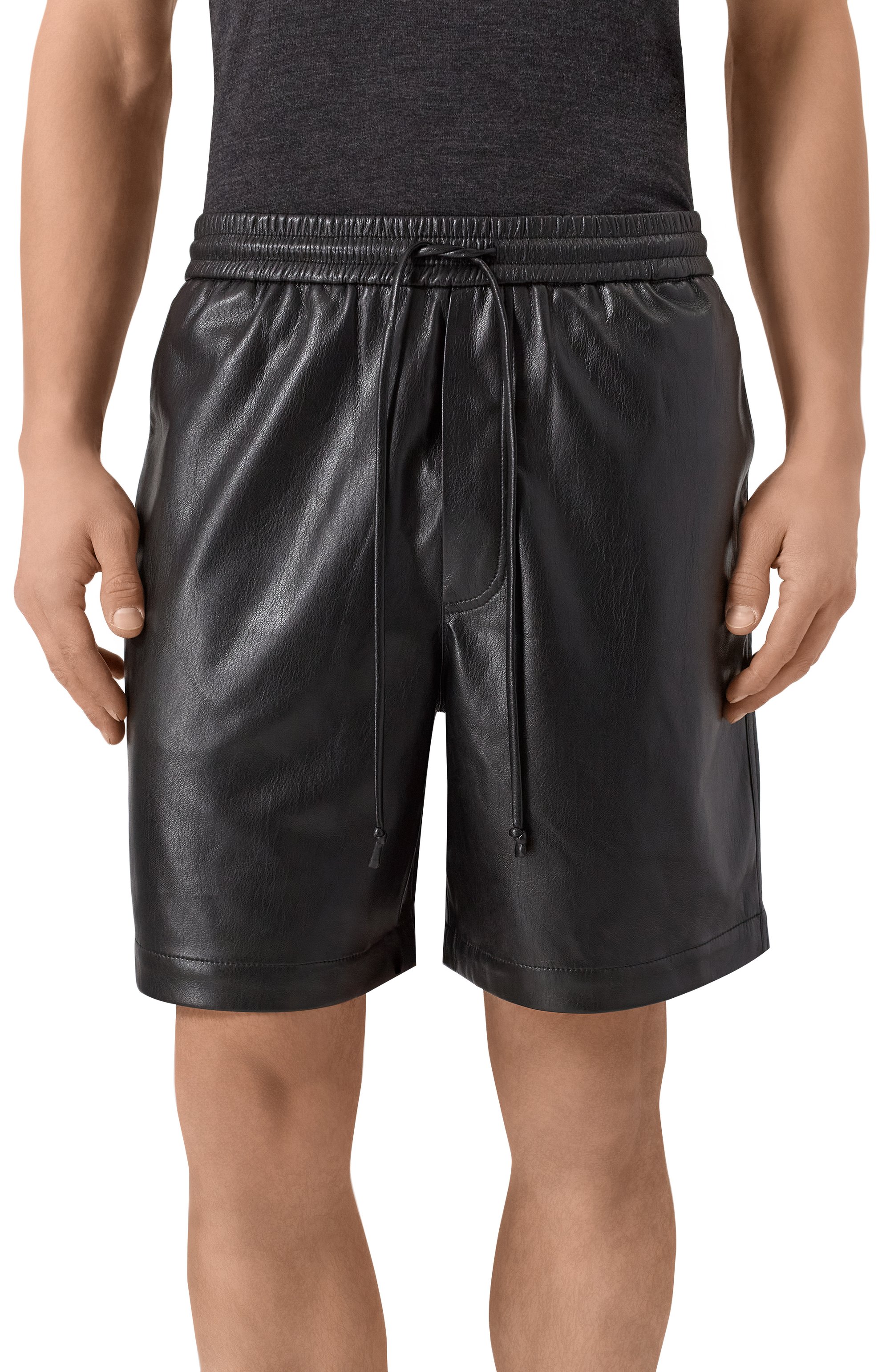 Шорты из экокожи NANUSHKA, арт. NM22CRST00199, фото 3