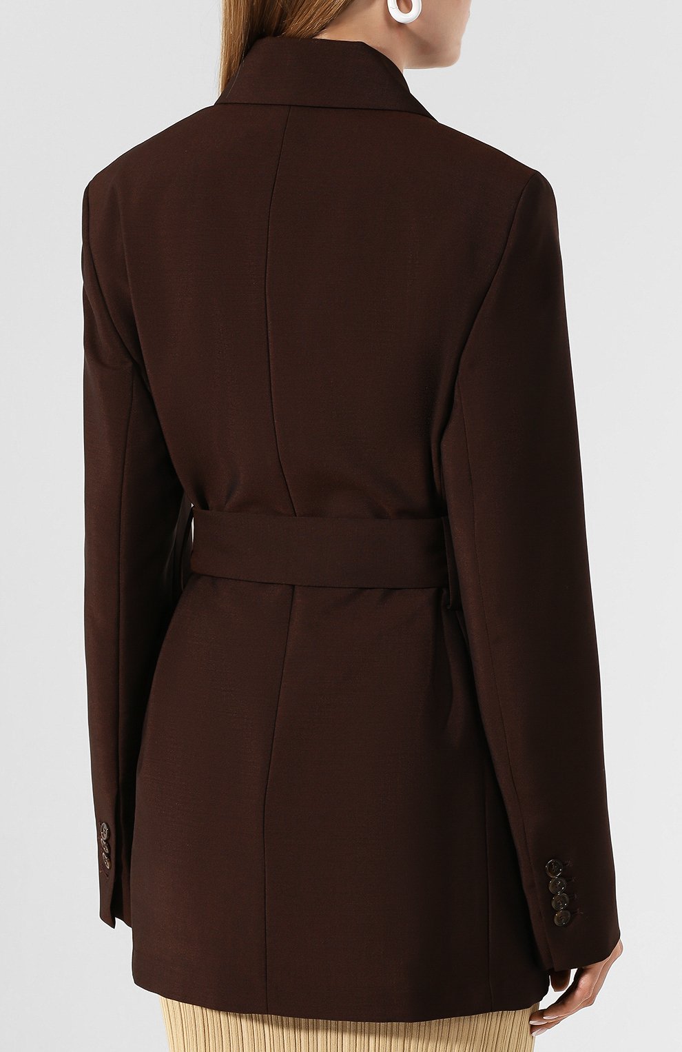 Жакет с поясом ACNE STUDIOS, арт. AH0078, фото 4