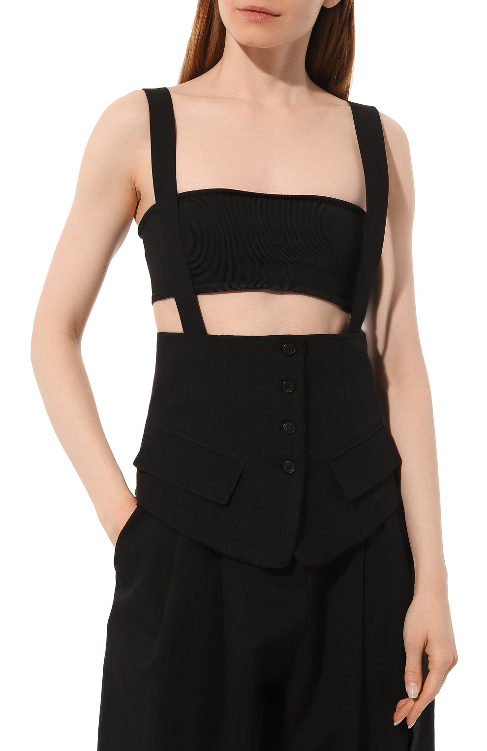 Корсет из хлопка и льна ISABEL BENENATO, арт. DW07S23, фото 3