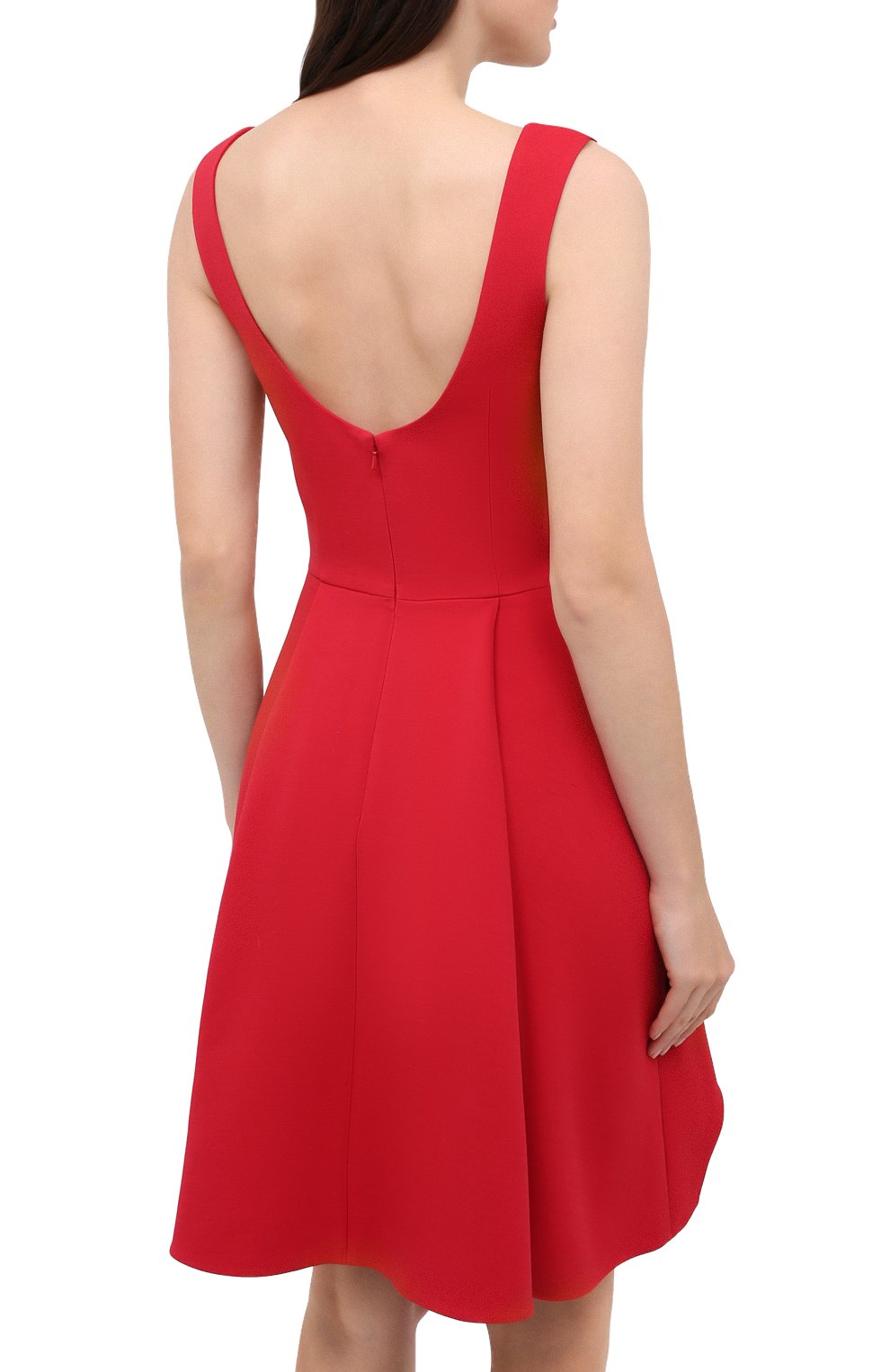 Платье из шерсти и шелка ALEXANDER MCQUEEN, арт. 640032/QJAAA, фото 4