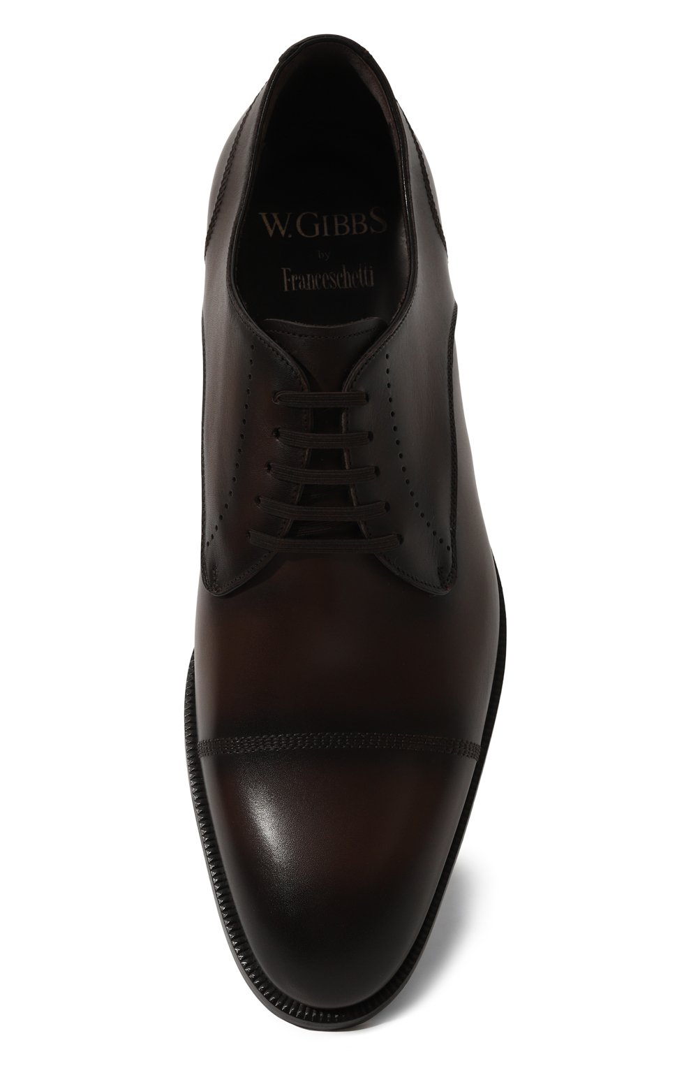 Кожаные дерби W.GIBBS, арт. 0570003/VIT B0X AER0, фото 6