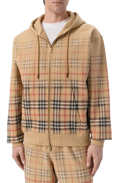 Хлопковая толстовка BURBERRY, арт. 8119034, фото 3