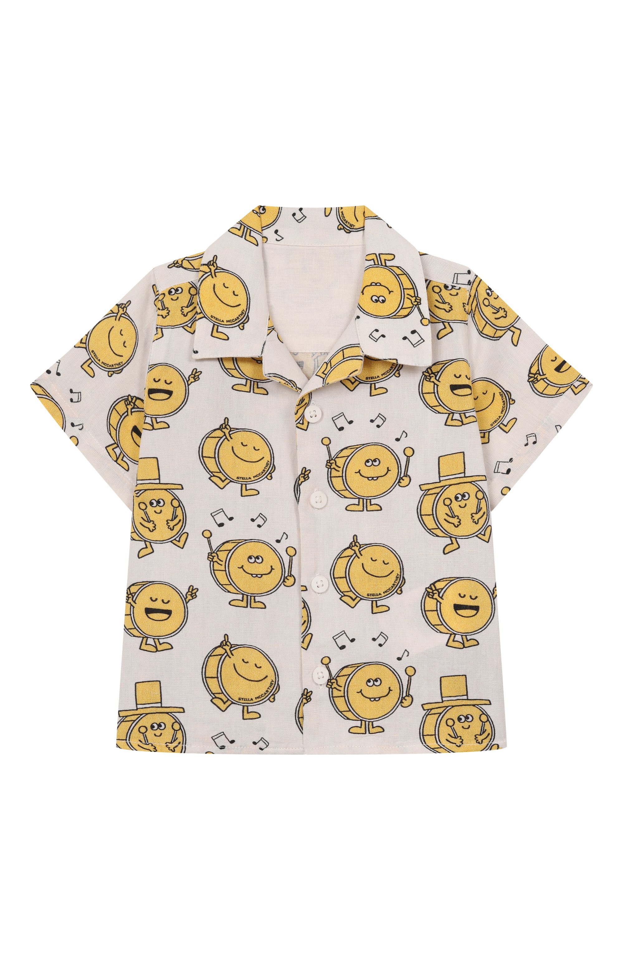 Рубашка из хлопка и льна STELLA MCCARTNEY, арт. TY5501, фото 1