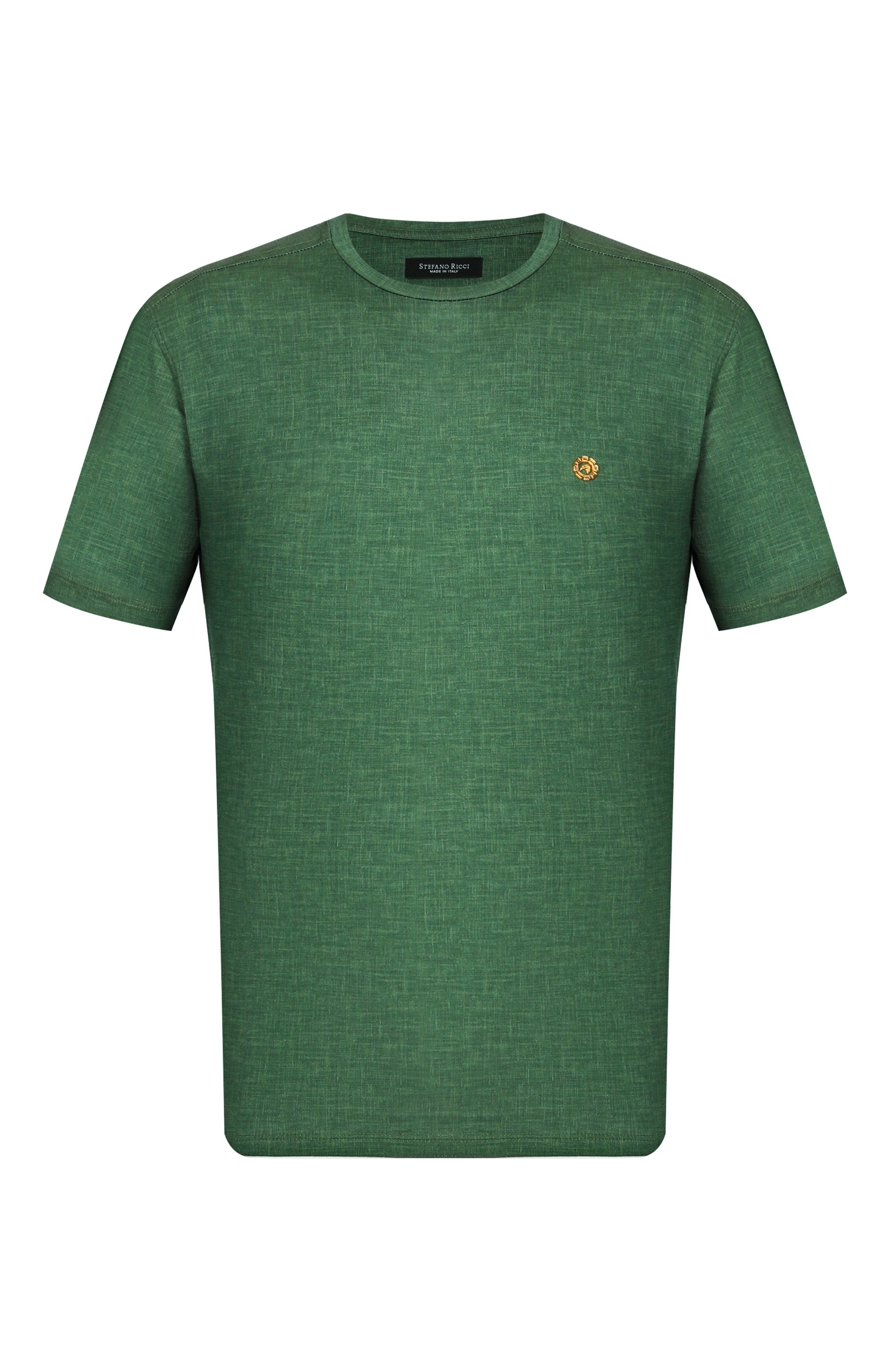 Футболка из шелка и хлопка STEFANO RICCI, арт. MNH5104350/JC2900, фото 1