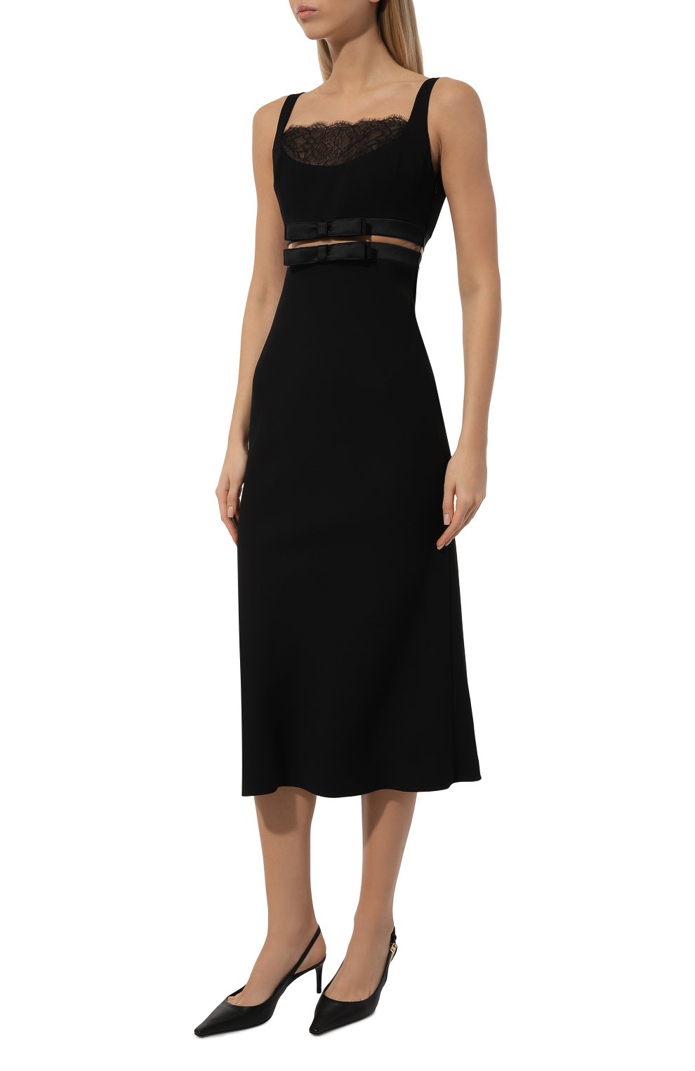 Платье из вискозы GIAMBATTISTA VALLI, арт. 24FWPVCA5093-22PIN, фото 3