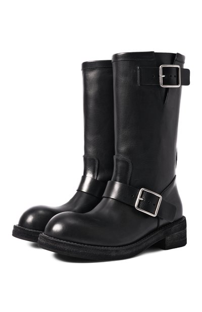 Женские кожаные ботинки sarith engineer ANN DEMEULEMEESTER, арт. B0014078/LT049