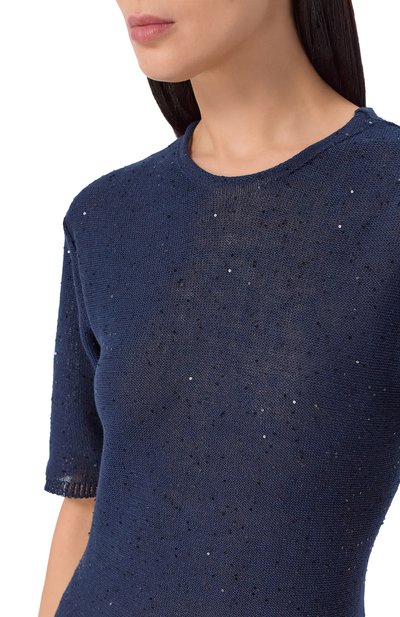 Платье изо льна и хлопка ANTONELLI FIRENZE, арт. 41797Q/01625, фото 4