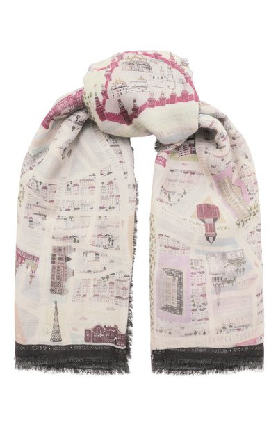 Женская шаль москва из кашемира и шерсти GOURJI, арт. 91143155/44117