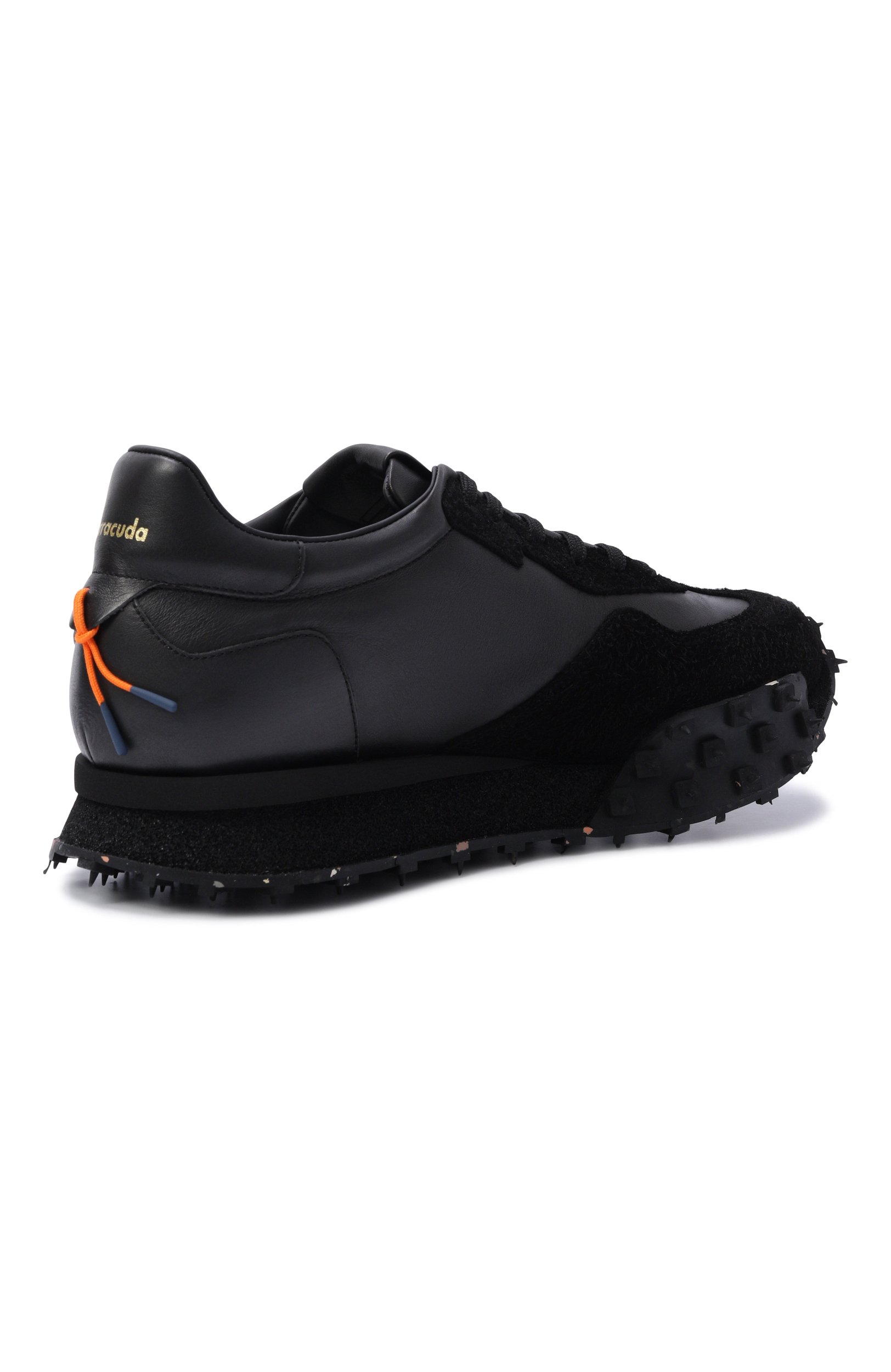 Кожаные кроссовки impact plus BARRACUDA черного цвета по цене 55950 руб., арт. BU3585/LEATHER NER0/FUM0, фото 4 Кожаные кроссовки impact plus BARRACUDA, арт. BU3585/LEATHER NER0/FUM0, фото 4