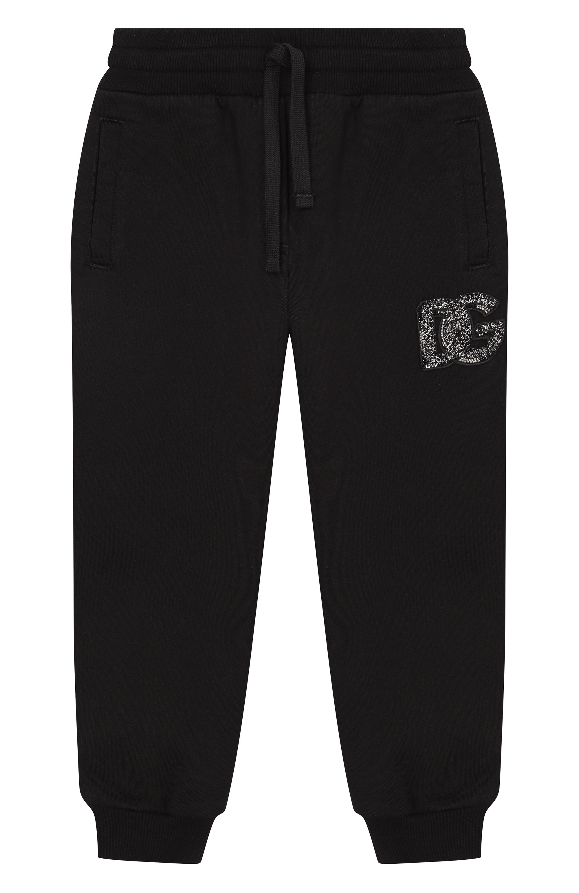 Хлопковые джоггеры DOLCE & GABBANA, арт. L5JPH1/G7PHM/2-6, фото 1