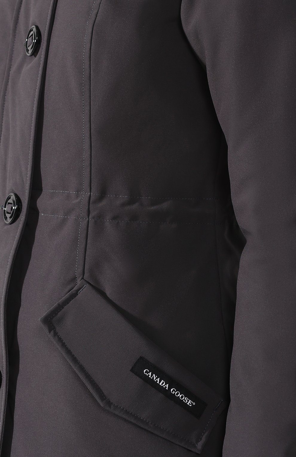 Парка rossclair CANADA GOOSE темно-серого цвета по цене 139000 руб., арт. 2580L, фото 5 Парка rossclair CANADA GOOSE, арт. 2580L, фото 5