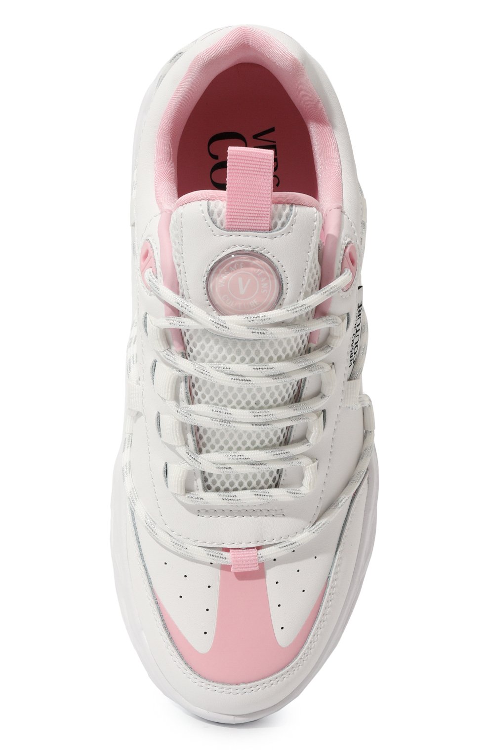 Кожаные кроссовки VERSACE JEANS COUTURE, арт. 74VA3SS2/ZP216, фото 6