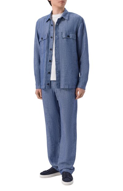 Льняная рубашка 120% LINO, арт. 33AL2M89SP/D876/100, фото 2