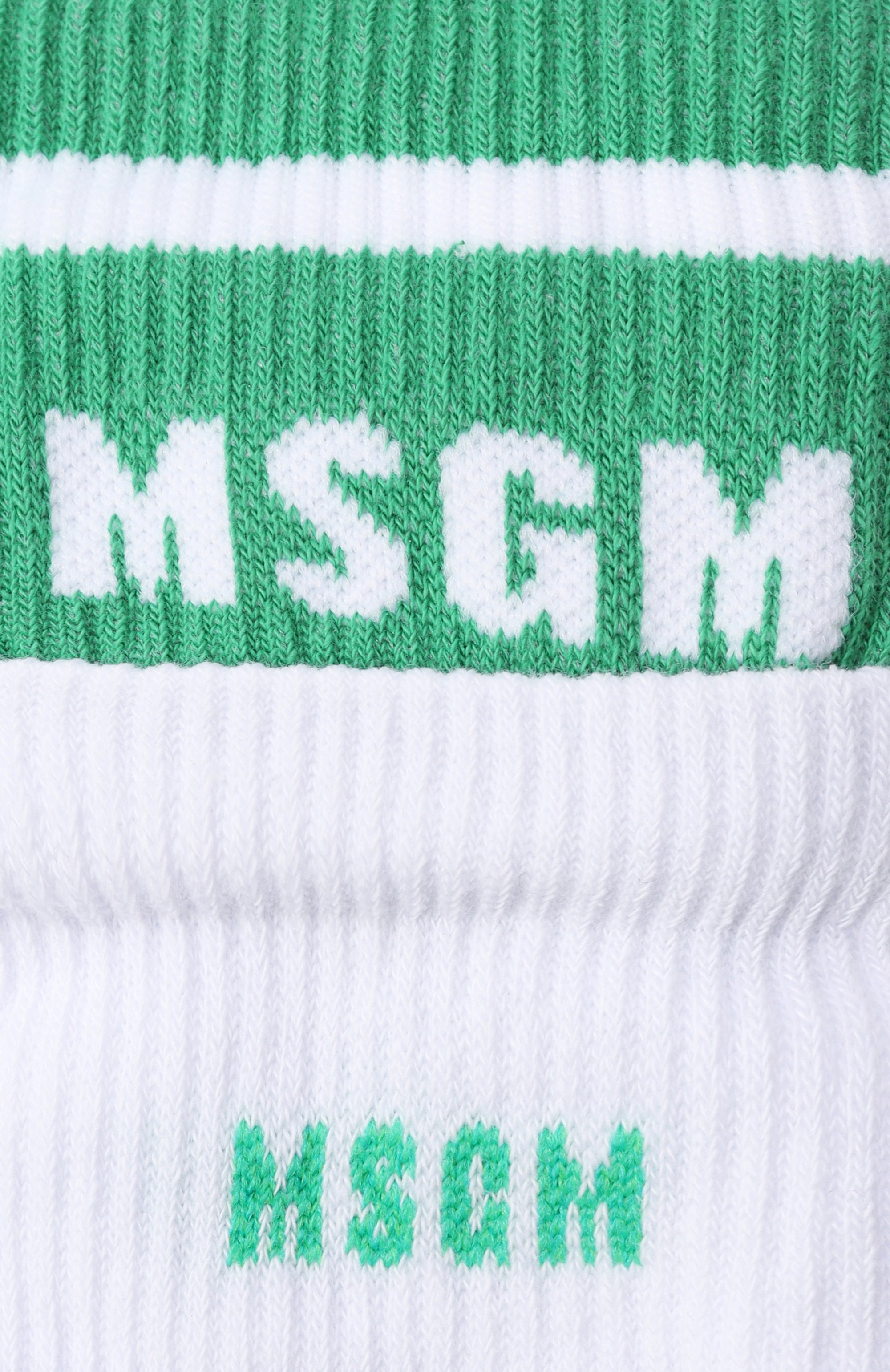 Хлопковые носки MSGM KIDS, арт. S6MSJUS0231, фото 2