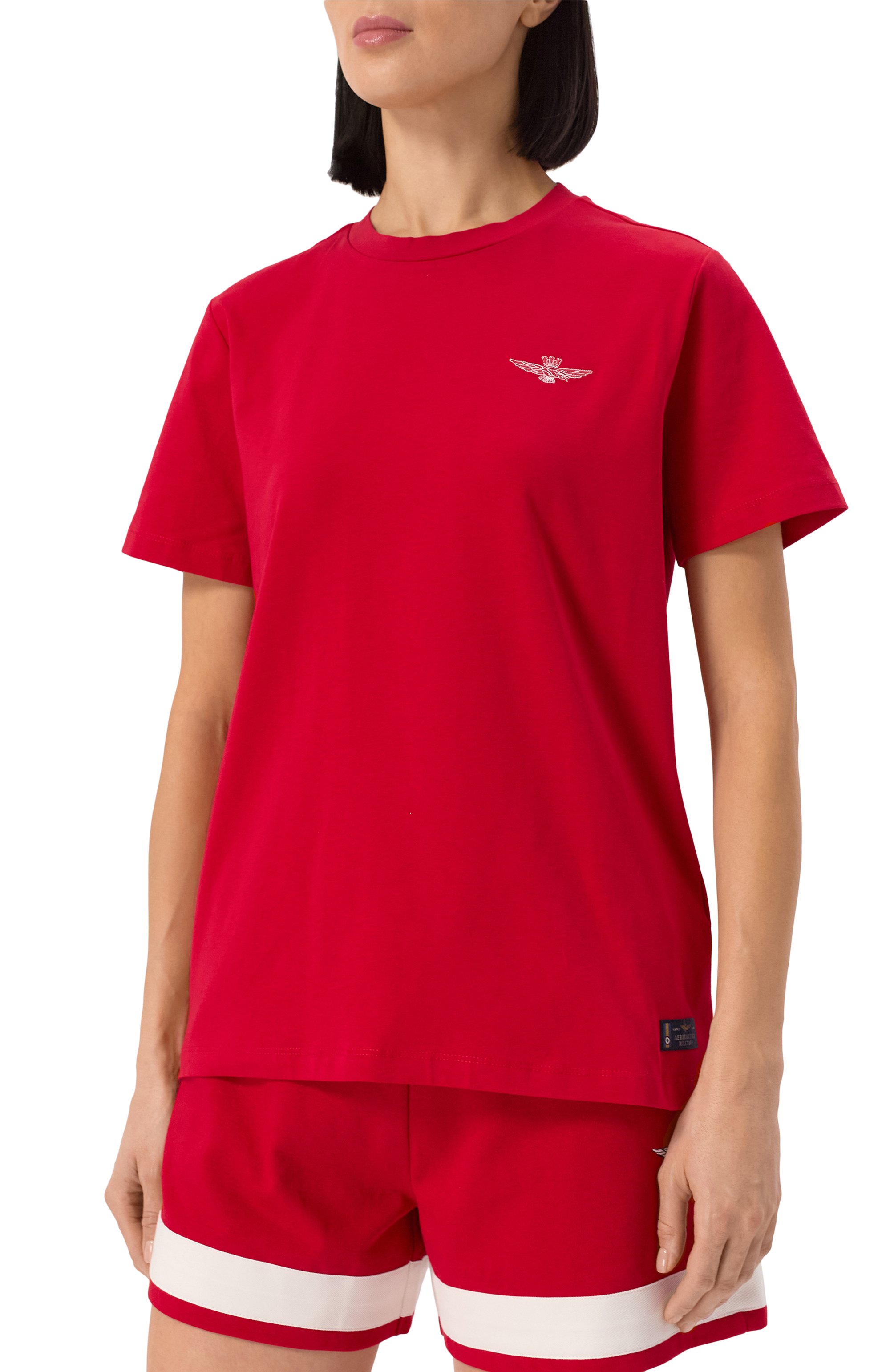 Хлопковая футболка AERONAUTICA MILITARE, арт. TS2381DJ675, фото 3