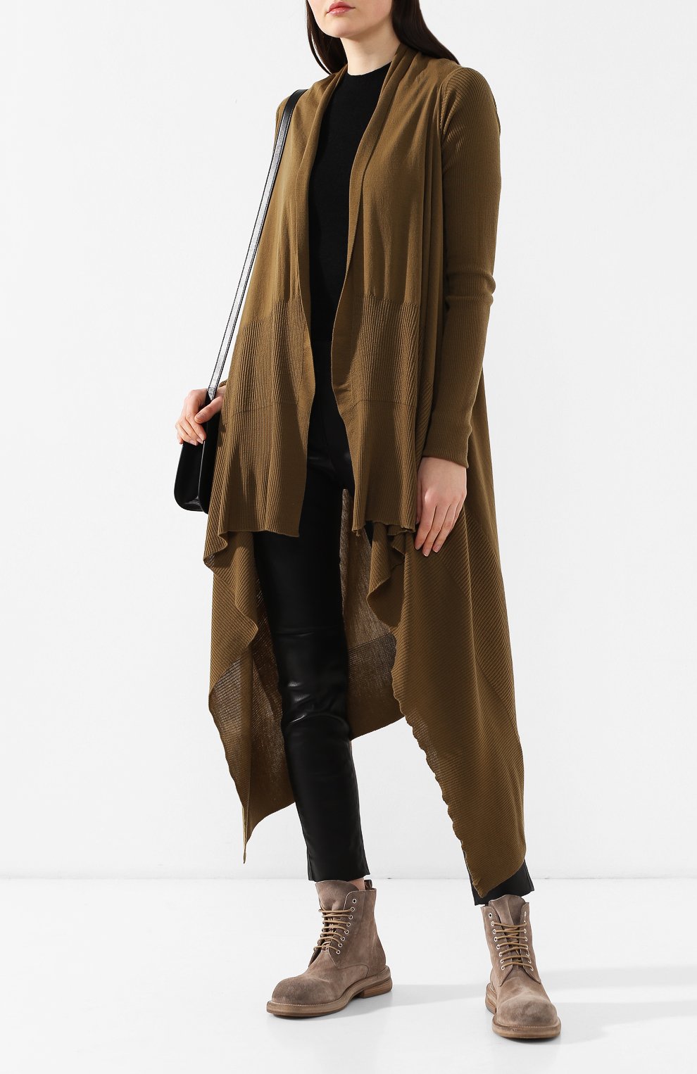 Шерстяной кардиган RICK OWENS, арт. RP19S6643/M, фото 2