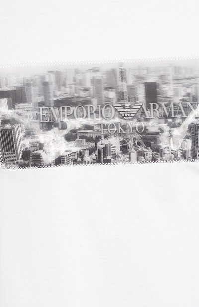 Хлопковая футболка EMPORIO ARMANI, арт. 3H1T62/1J30Z, фото 5