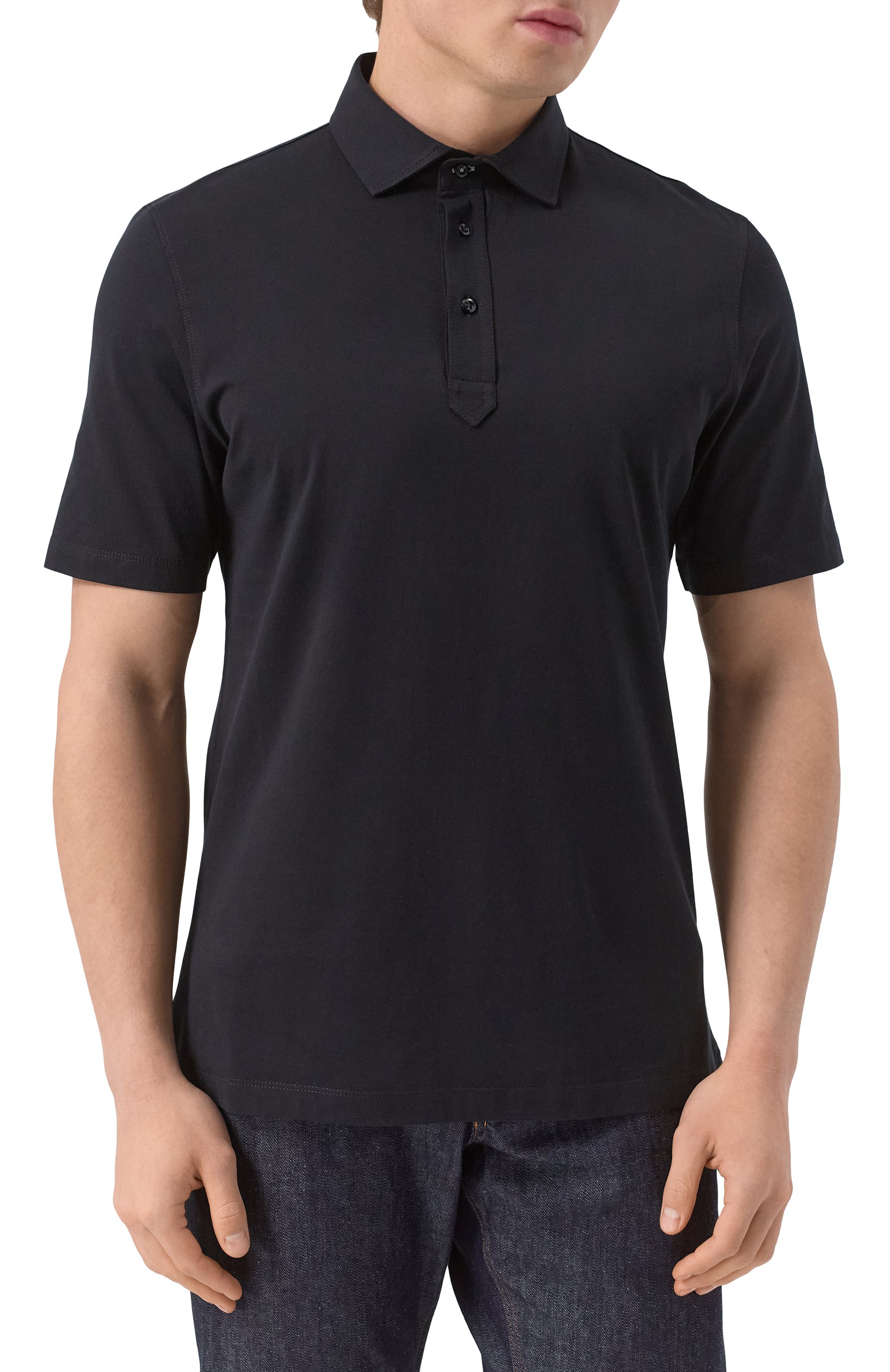 Хлопковое поло BRUNELLO CUCINELLI, арт. M0B133936, фото 3